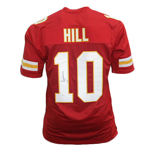 Tyreek Hill Autographed Kansas City Chiefs NFL Football Jersey JSA –  Meltzer Sports