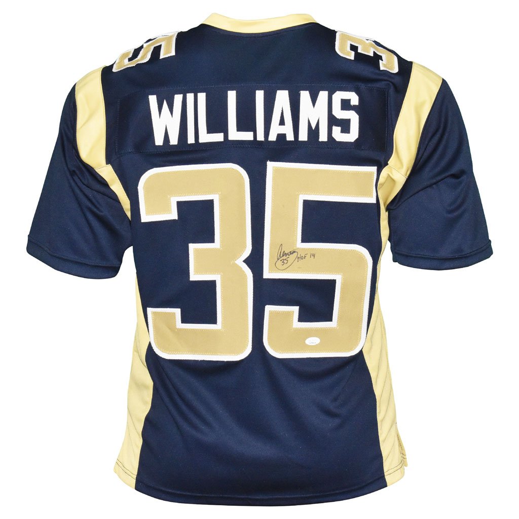 Aeneas Williams Autographed Arizona St. Louis Rams Throwback Football –  Meltzer Sports