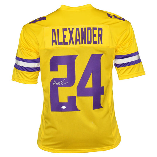 Mackensie Alexander Autographed Minnesota Vikings Football NFL