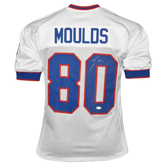 Eric Moulds Autographed Buffalo Bills Football NFL Jersey JSA