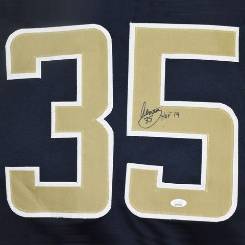 Aeneas Williams Autographed Arizona St. Louis Rams Throwback Football NFL  Jersey with HOF 14 Inscription JSA